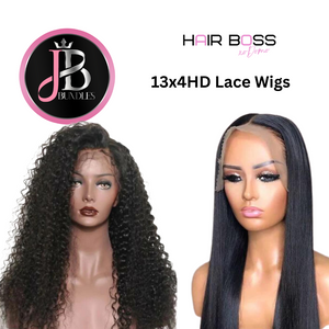 13x4 HD Wigs 220% Density
