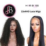 13x4 HD Wigs 220% Density